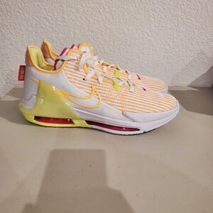 Nike Lebron Witness 6 Melon Tint/Lemon Twist CZ4052-101 Men Sz 12